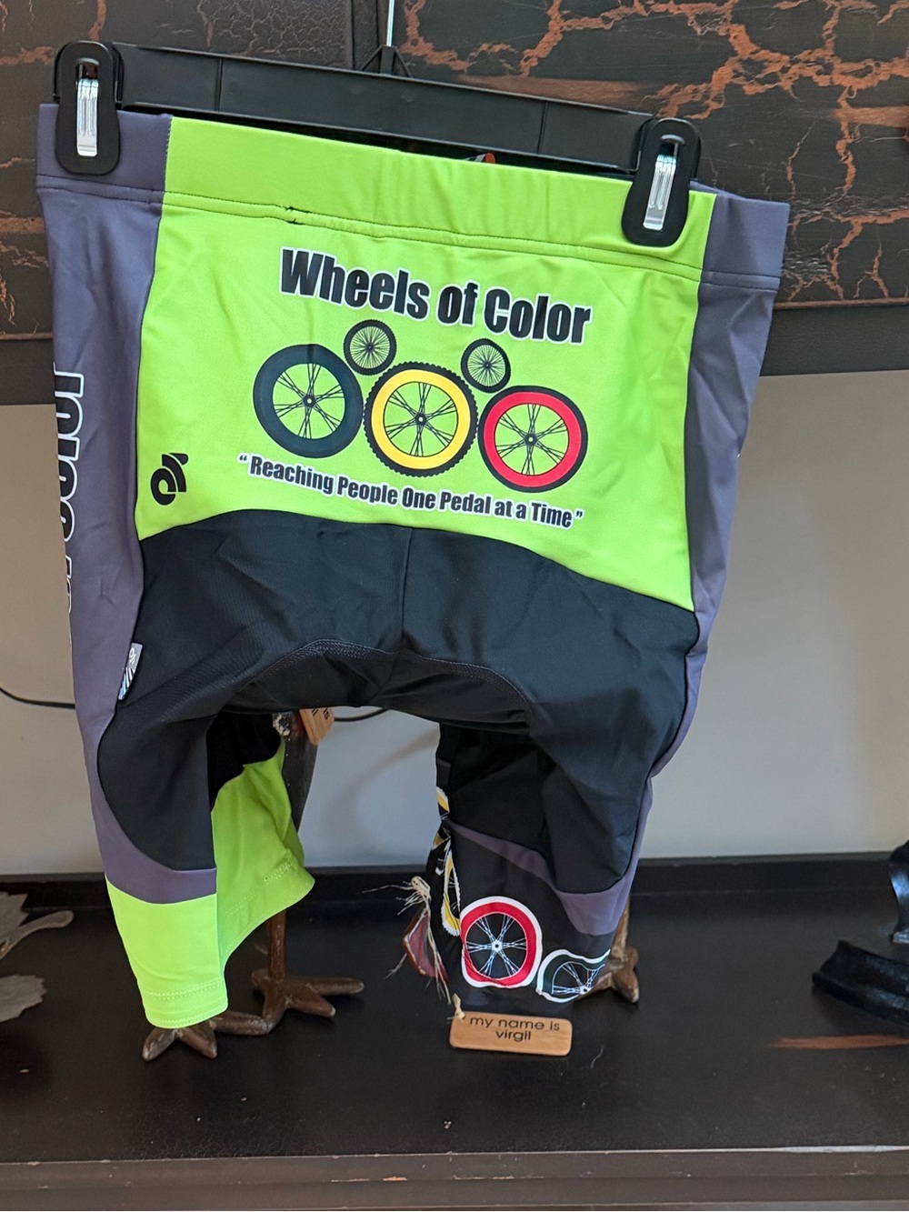 CHAMPION SYSTEM women’s WHEELS OF COLOR TECH Cycling Shorts